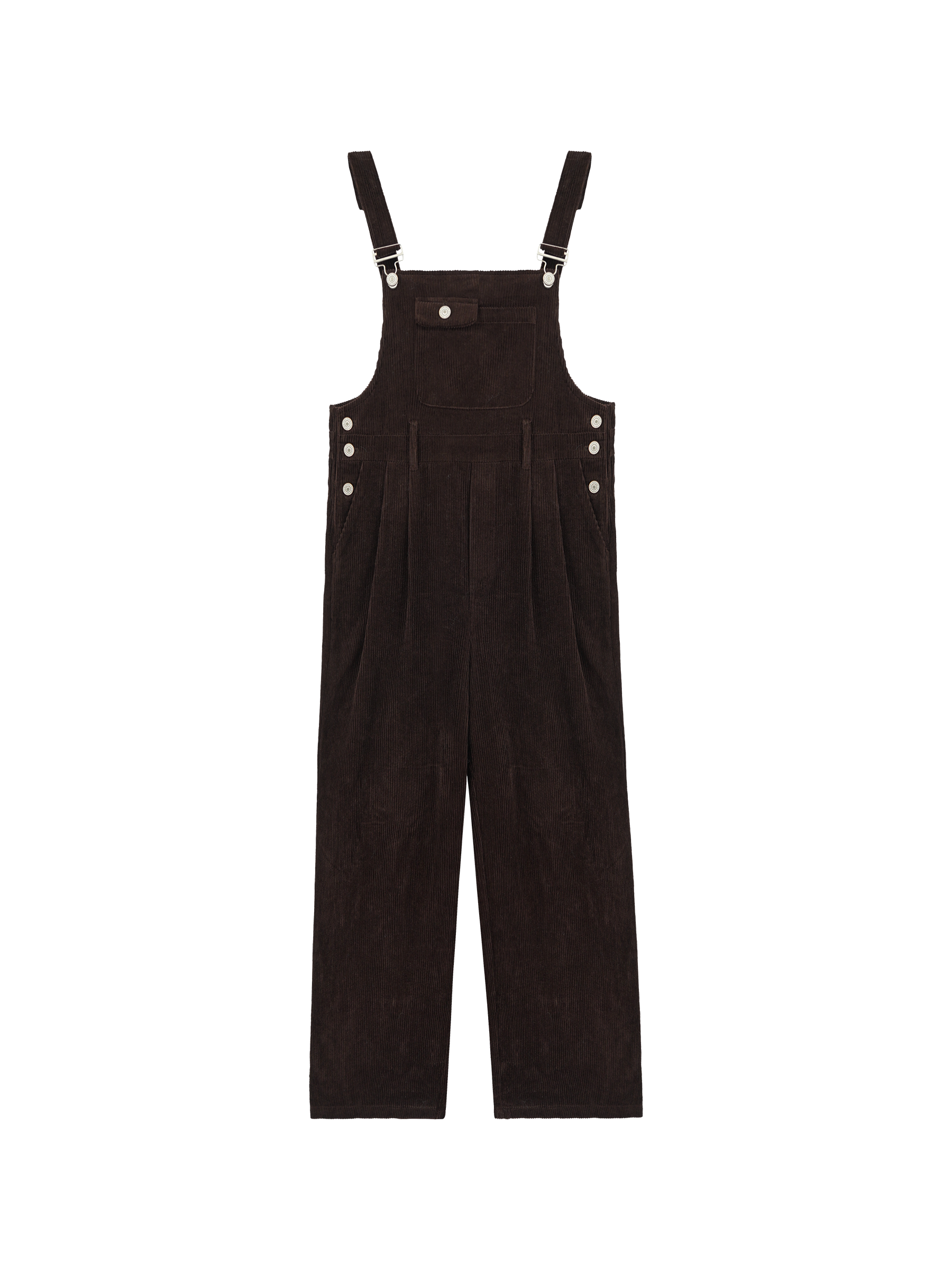 Winter Women Jumpsuit Causel Long Overalls Corduroy Wide leg Trouser ...