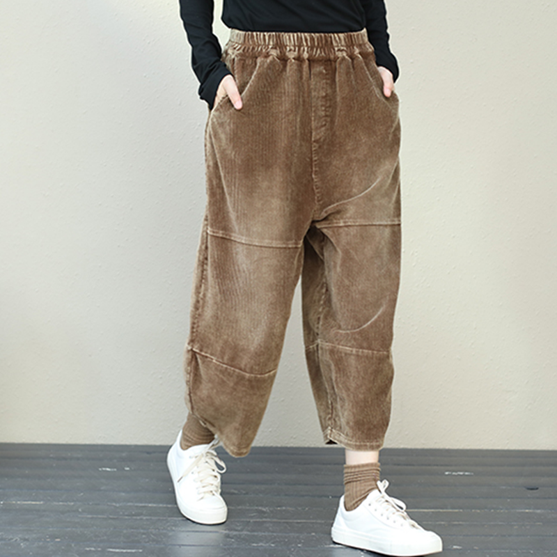 plus size corduroy pants