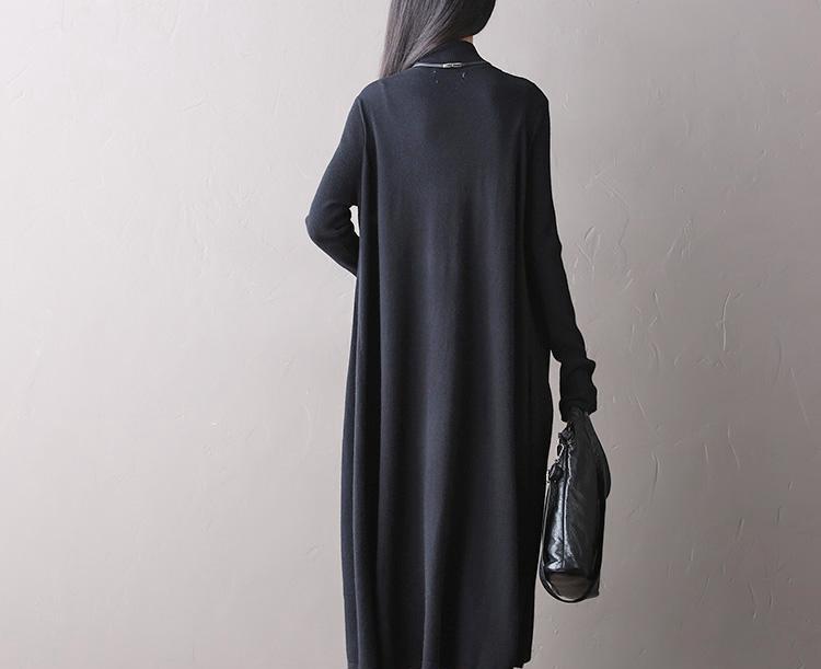Soft Loose Casual Wool Long Dresses Women Clothes– FantasyLinen