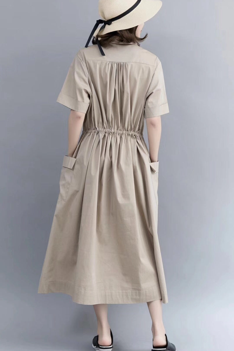 Casual Cotton Maxi Dresses For Women 712– FantasyLinen