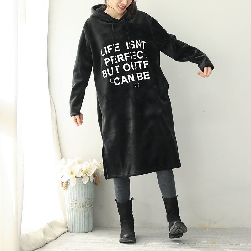 korean hoodie dress