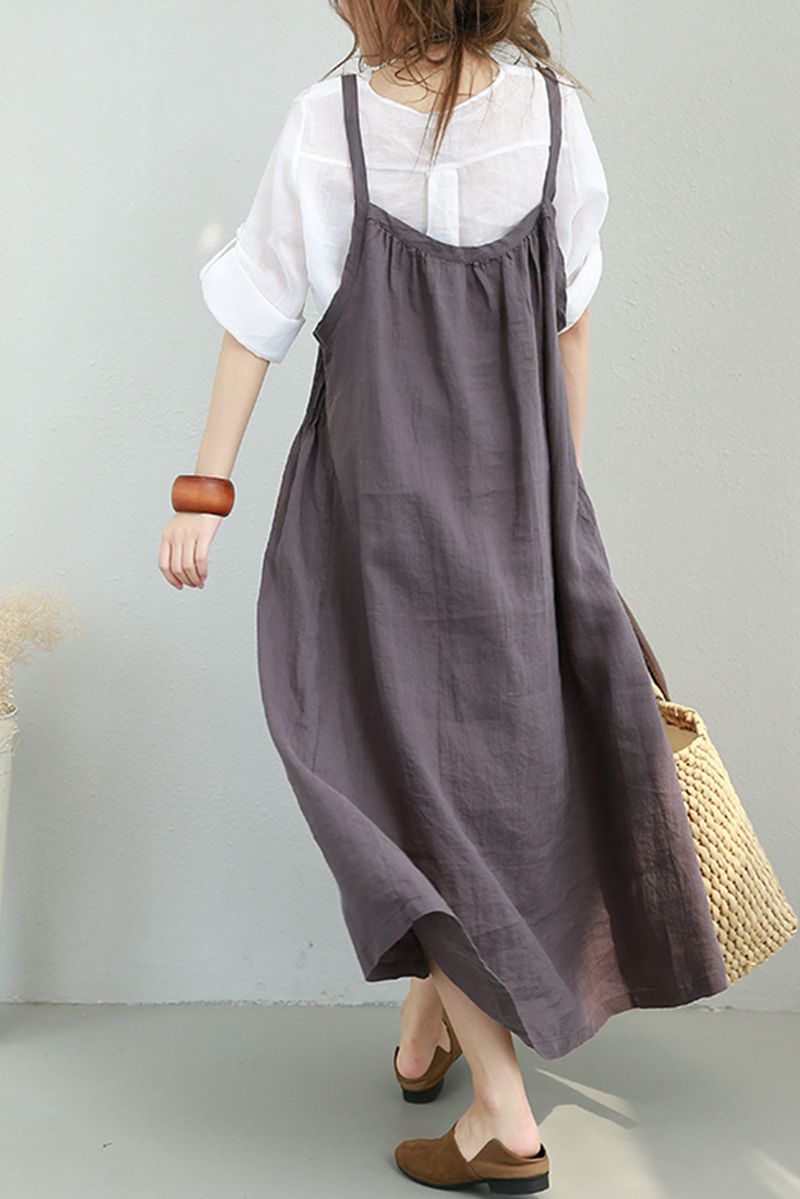 casual linen dress