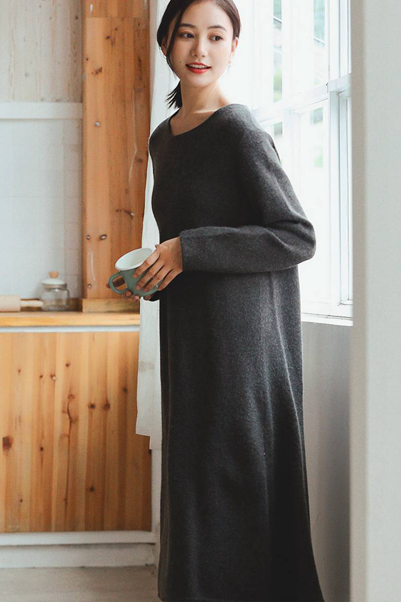 maxi sweater dresses for winter