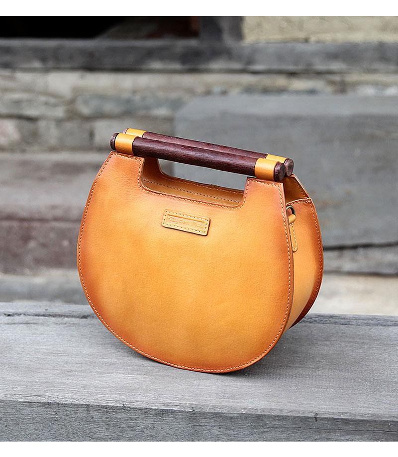 Small leather bag women