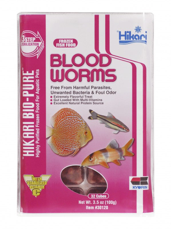 download frozen blood worms for fish