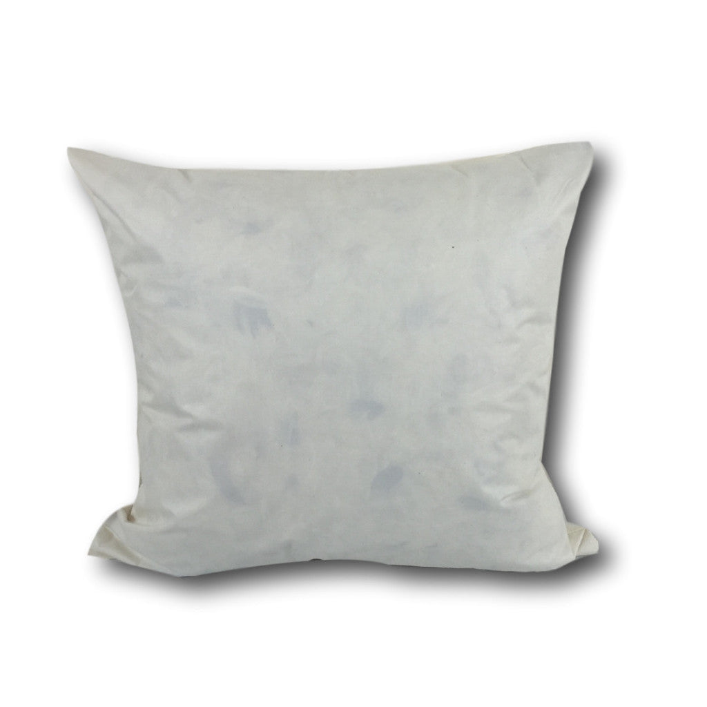 Duck Feather silk and cotton cushion Pad