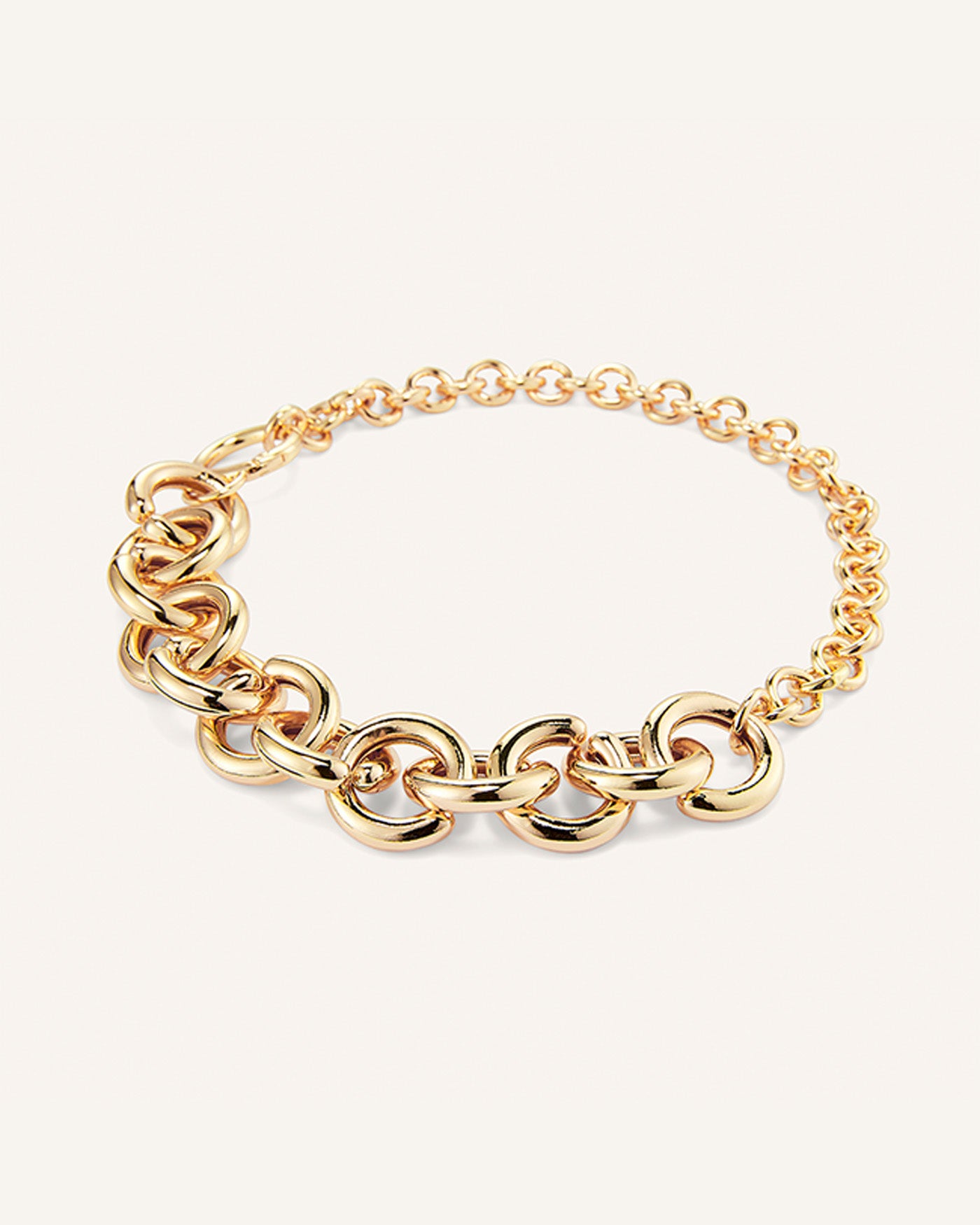 Stevie Chain Link Bracelet, Gold