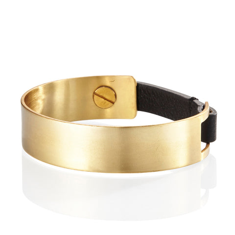 The Jane Cuff by Jenny Bird in Gold Ox