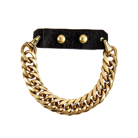 Gold Chain Bracelet - Hustle and Flow Bracelet by Jenny Bird