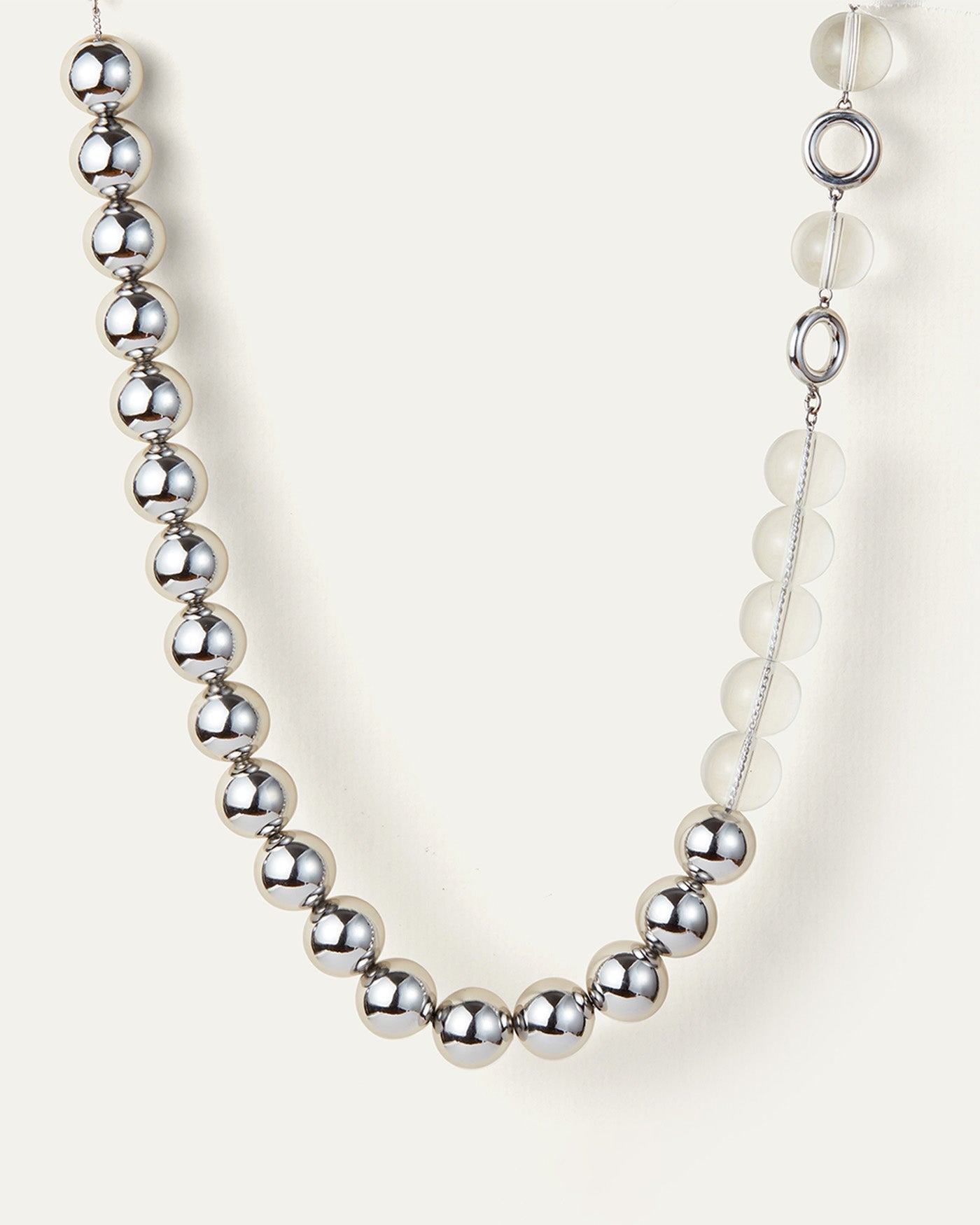Priya Snake Chain Necklace Silver