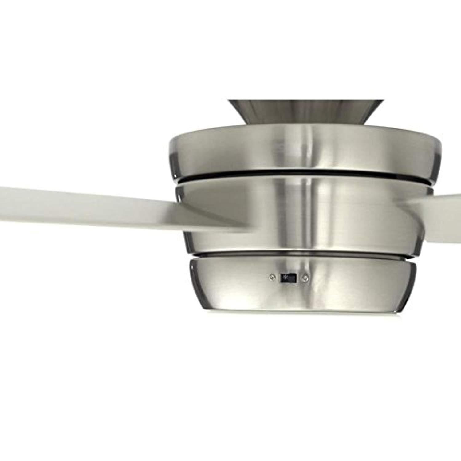 Harbor Breeze Mazon 44 In Brushed Nickel Led Indoor Flush Mount Ceilin Wholesale Home