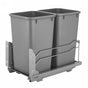 Rev-A-Shelf 53WC-1527SCDM-217 / Double 27 Qrt Pull-Out Waste Container ...