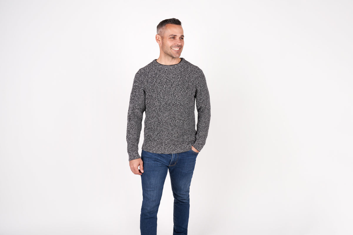 How to Style a Crew Neck Sweater: Fashion for Short Men – Ash & Erie