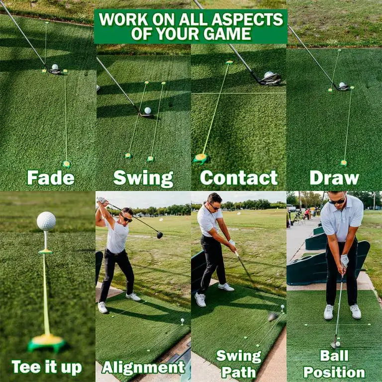 Work on all aspects of your golf game