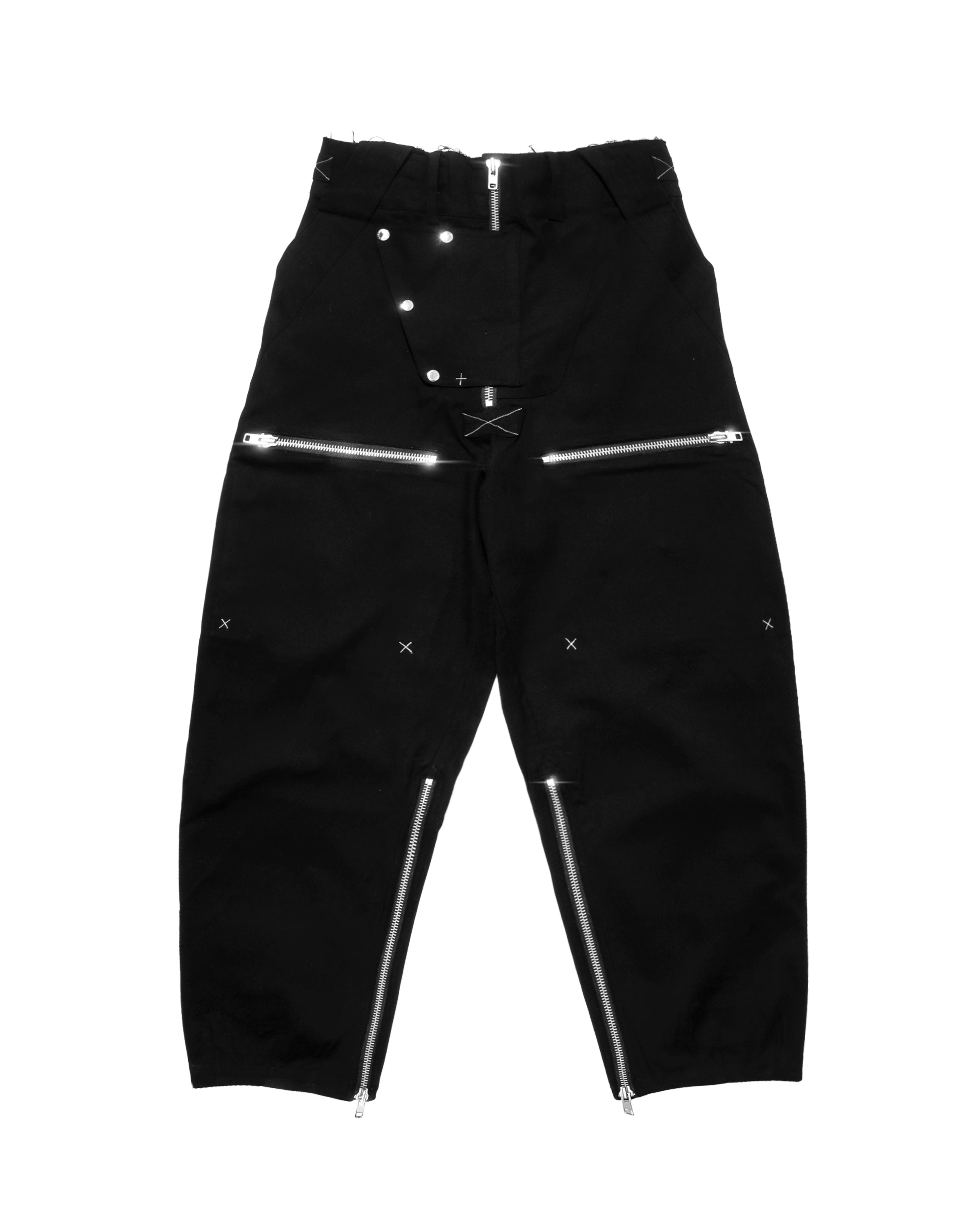 FLIGHT PANTS 2.0 [BLACK/CHROME]