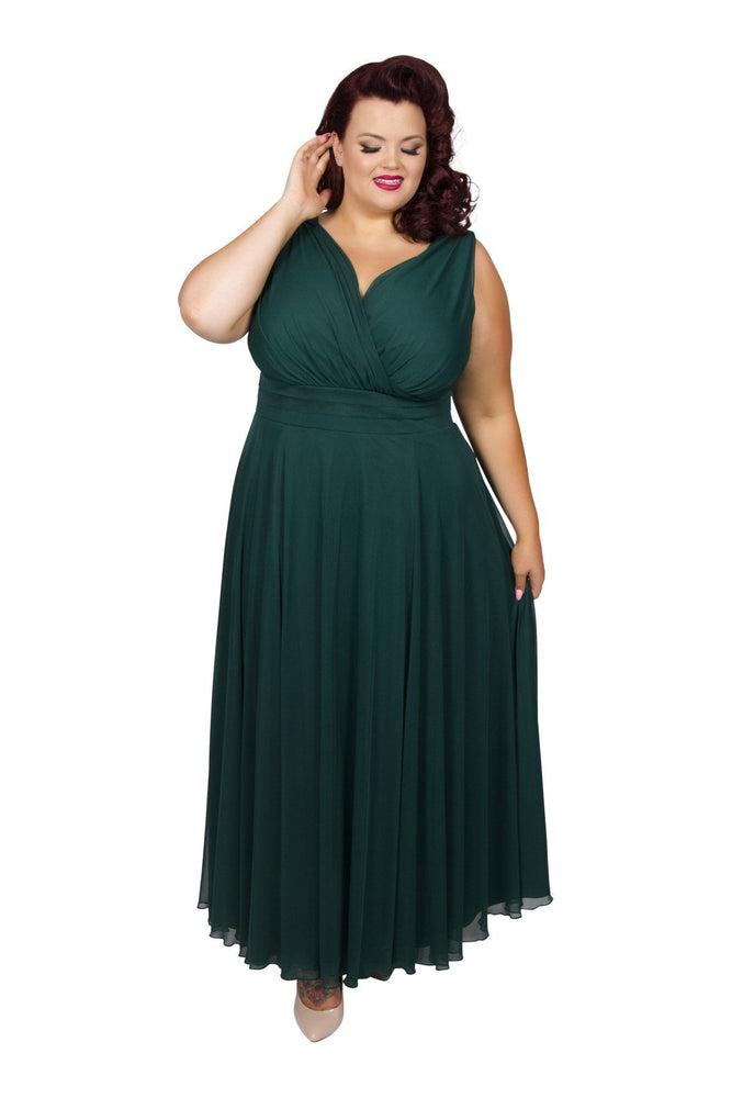 nancy marilyn chiffon maxi dress