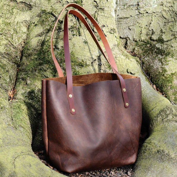 The Coleby Leather Tote - From Shire Supply Company