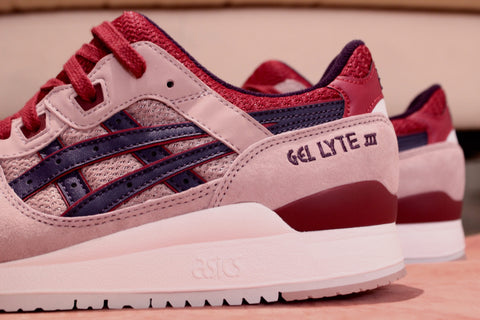 asics gel lyte iii adobe rose