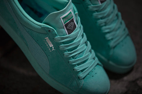 puma suede x diamond supply co