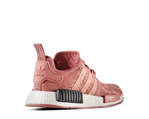 esposa carga División Adidas NMD R1 W Rosa Gris NOIRFONCE Zapatillas