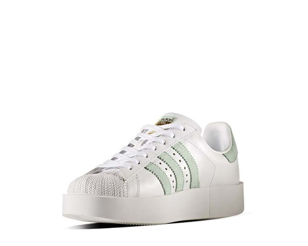 adidas superstar bold white mint