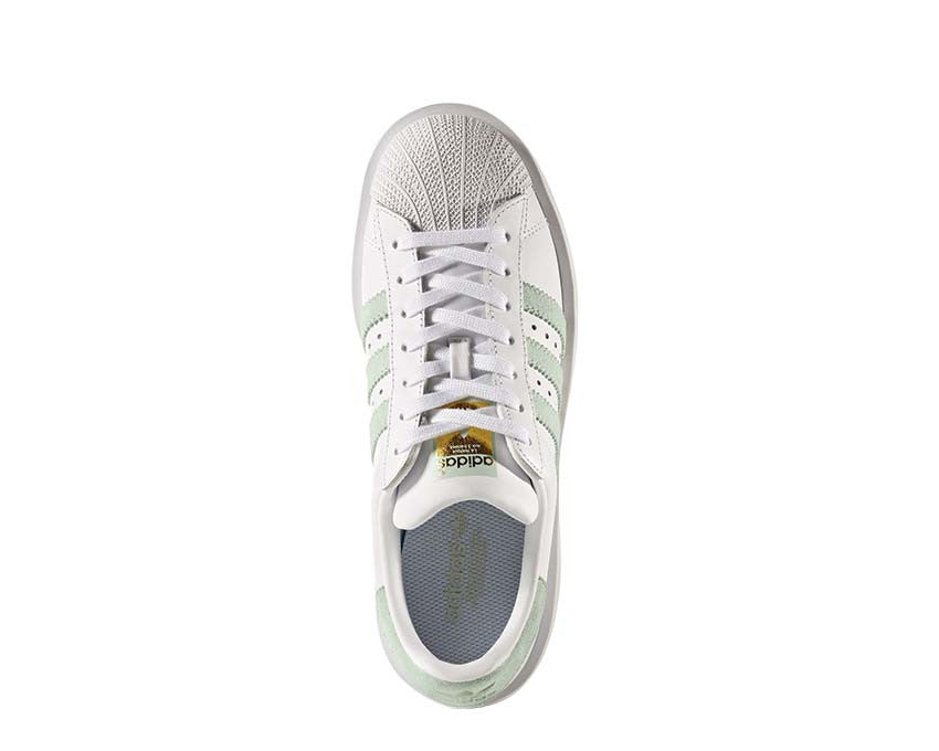 Adidas Superstar Bold White Green