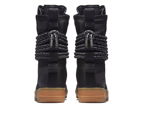 SF Air Force 1 Boot Black Wmn's NOIRFONCE Zapatillas
