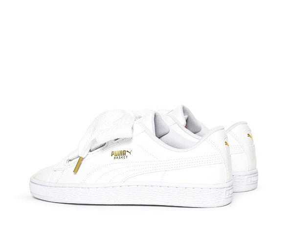 Basket Heart Patent White NOIRFONCE