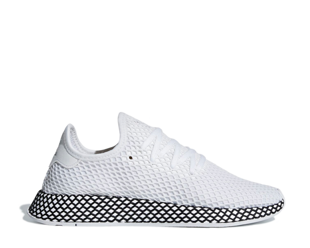 adidas deerupt white black