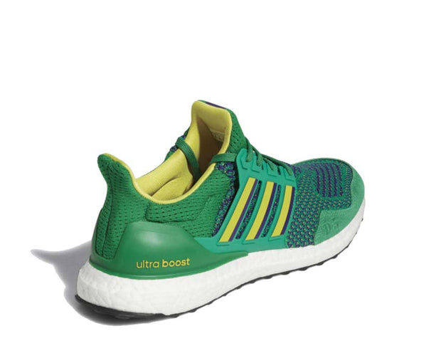 adidas 3 stripe track top Team Green / Impact Yellow GV8814