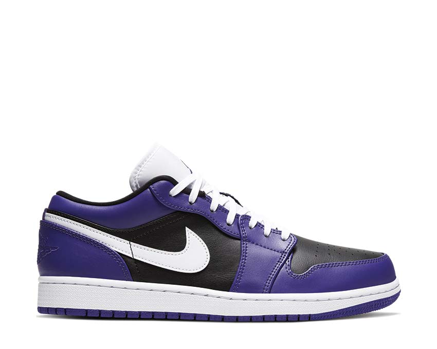 jordan 1 low black and purple