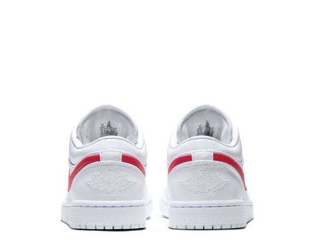 air jordan 1 low white university red