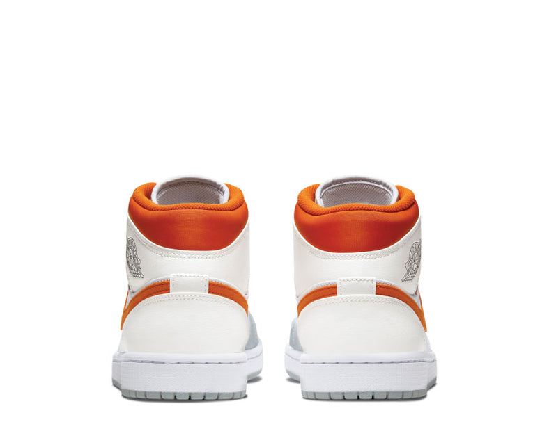 jordan 1 mid se starfish orange