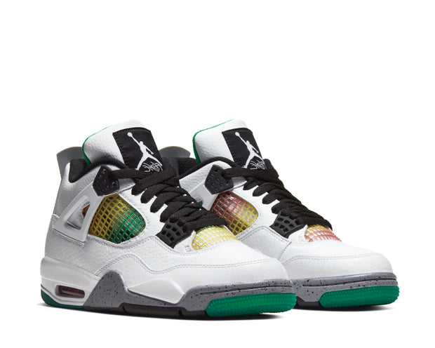 jordan 4 retro white and green