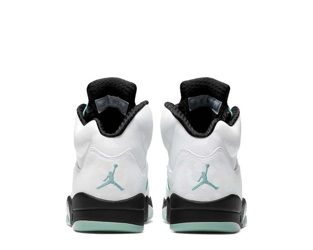 jordan retro 5 black and green