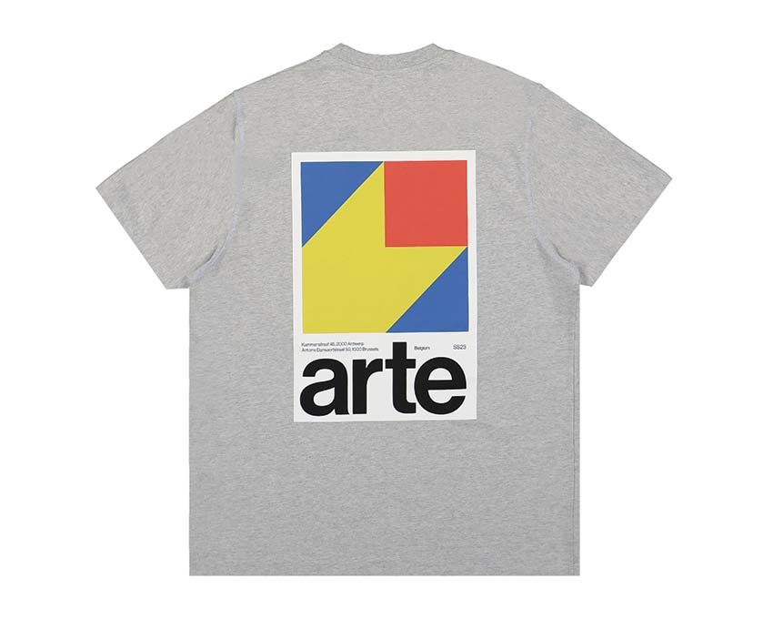 Arte Black Print Tee