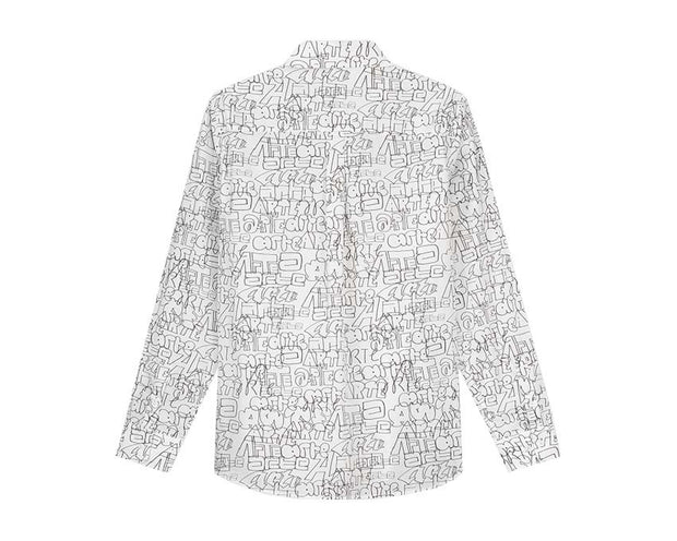 Arte Jackson Stockton Allover Shirt White AW22-087S