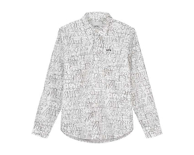 Arte Jackson Stockton Allover Shirt White AW22-087S