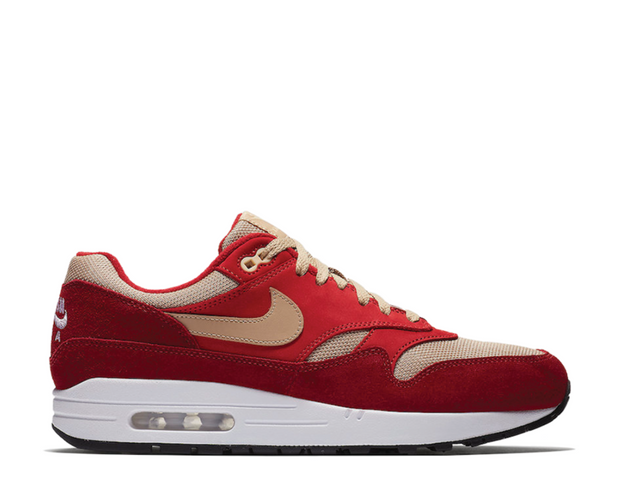 nike air max 1 premium retro red curry