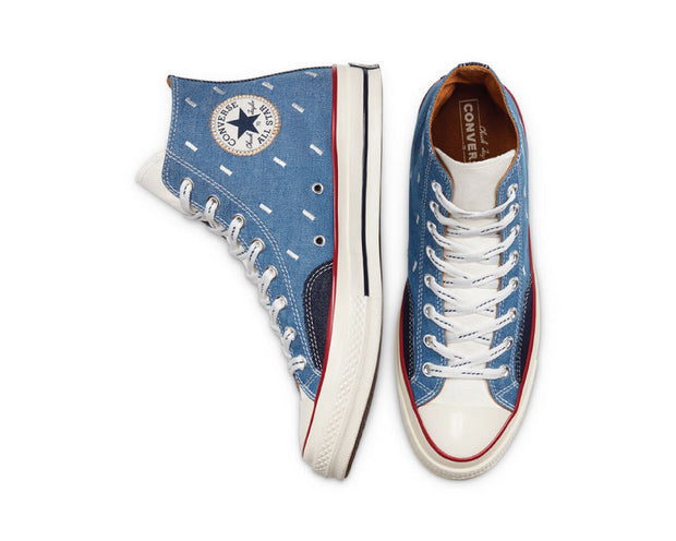 indigo blue converse