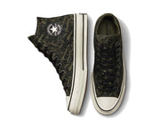 Converse print Converse print Slam Jam x Chuck 70 Hi Limited Reconstructed Sneakers Schuhe Shoes 39.5 Utility / Forest / Grey A01405C