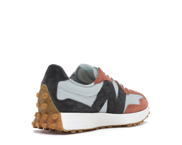 new balance 327 rust brown