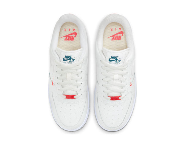nike air force summit white solar red
