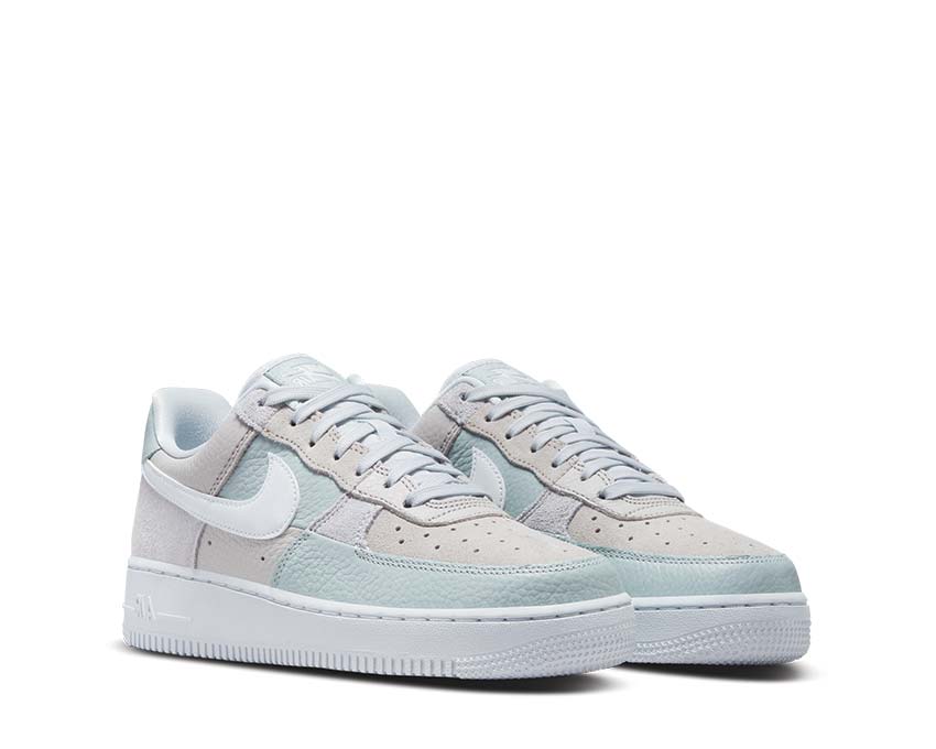 Nike La Nike Dunk High Teal Suede en images NIKELAB AIR FORCE 1 MID WHITE WHITE WHITE DR3100-001