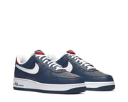 air force 1 07 obsidian white university red