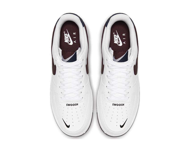 air force 1 white night maroon