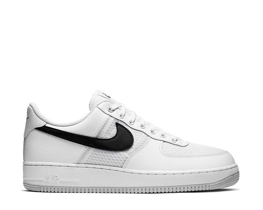 nike air force 1 07 lv8 white black pure platinum