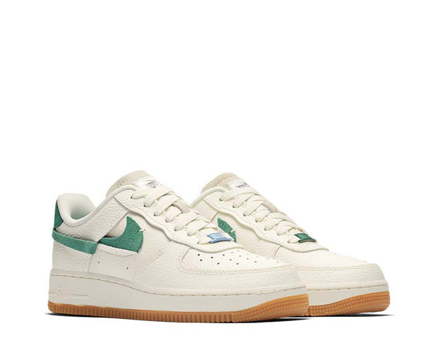 air force 1 07 sail mystic green light blue white