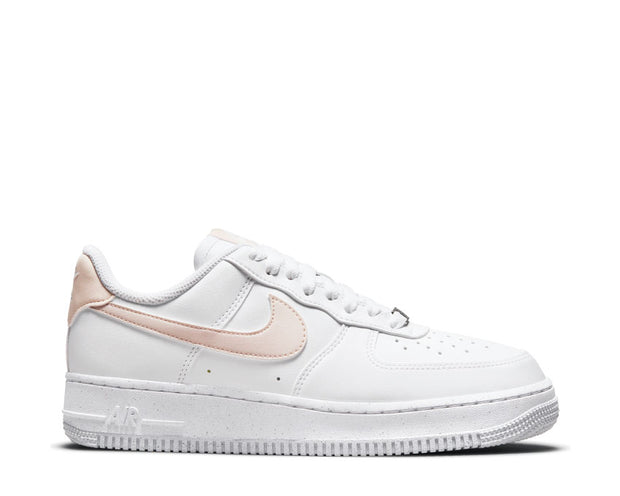 women's air force 1 next nature white and pale coral