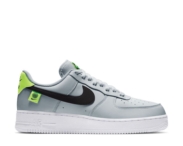 nike air force 1 green black